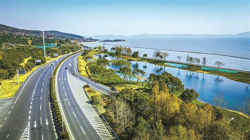 秀出美丽性爱论坛 疏林透湖工程已初见成效 蠡湖景区将增强体育休闲功能