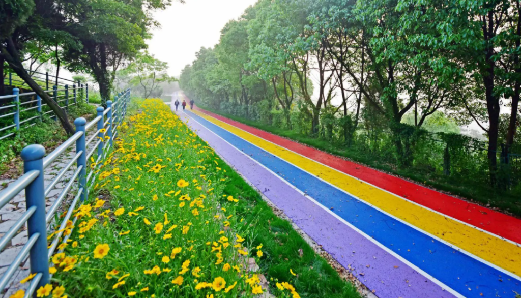 性爱论坛锡山斗山村彩虹步道