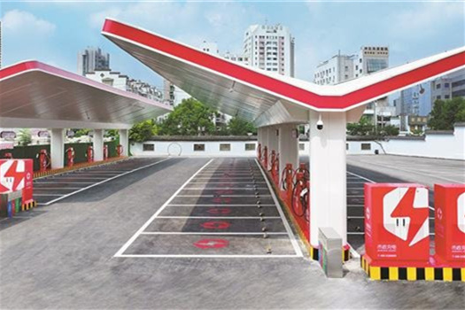 市政公用新一代永定桥旗舰充电场站