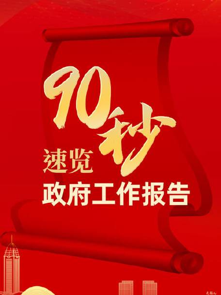 90秒速览政府工作报告  2024目标已定，一起加油！