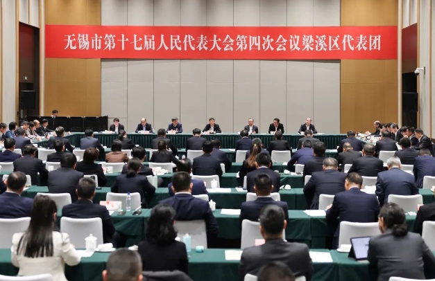 市领导参加梁溪代表团审议时强调：保持向好趋势加速蝶变跃升 高水平建设现代化精彩城区